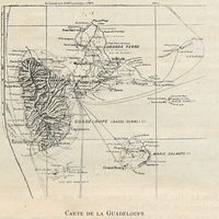 Carte de la Guadeloupe