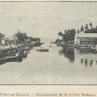 Fort-de-France. - Embouchure de la rivière Madame