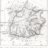 Fig. 2 — Saba Island (from U. S. Hydrogr. Office Chart No. 1011)