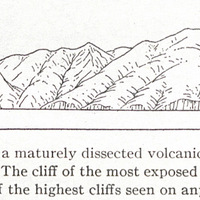 Fig. 6 — Silver Hill, a maturely dissected volcanic mass at the northern angle of Montserrat. The…