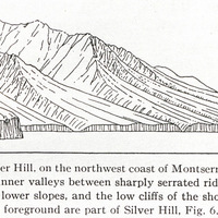 Fig. 8 — Center Hill, on the northwest coast of Montserrat, showing the deeply incised inner…