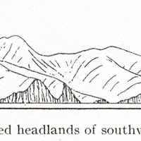 Fig. 22 — Cliffed headlands of southwestern Martinique.