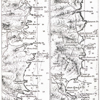 Fig. 32 — The east coast of St. Lucia (from U. S. Hydrogr. Office Chart No. 1261).