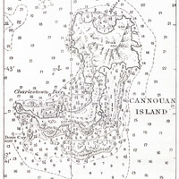 Fig. 51 — Cannouan Island, one of the Grenadines (from U. S. Hydrogr. Office Chart No. 1640).