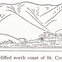 Fig. 57 — The non-cliffed north coast of St. Croix at Christiansted.