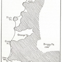 Fig. 64 — Rough plan of the southwest coast of Antigua, showing slightly cliffed headlands and…