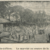 Pointe-à-Pitre. — Le marché au centre de la ville