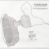 Guadeloupe : répartition approximative des pluies