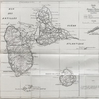 Carte des routes, chemins et voies ferrées