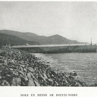 Mole en béton de Pointe-Noire