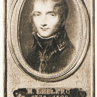 Le Général Leclerc d’après une miniature d’Isabey appartenant au. Prince d’Essling