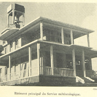 Bâtiment principal du Service météorologique.