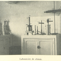 Laboratoire de chimie.