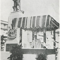 Statue de d'Esnambuc (24 décembre 1935, jour de l'inauguration).