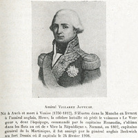 Amiral Villaret Joyeuse. Né à Auch et mort à Venise (1750-1812). S'illustra dans la Manche en…