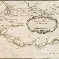 Carte des Costes de Guinée
