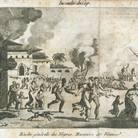 Incendie du Cap. Révolte générale des Nègres. Massacre des blancs.