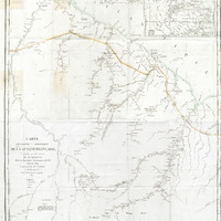 Carte géographo-géologique de la Guyane Française drefsée sur les relevés de Mr. Leblond, médecin…