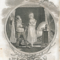Un homme et une femme dans une chambre