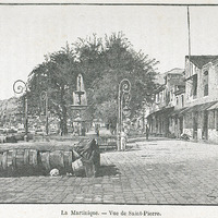 La Martinique. Vue de Saint-Pierre