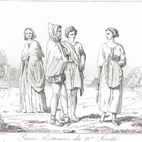 Paris. Costumes du IVe siècle