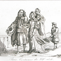 Paris. Costumes du XVIIe siècle