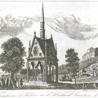 Tombeau d'Héloïse et d'Abeïlard Cimetière de l'Est