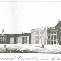 Château de Versailles, côté de la ville