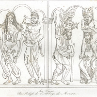 Les Vices. Bas-reliefs de l'Abbaye de Moissac