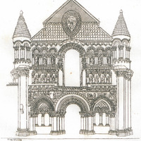 Portail de Notre Dame de Poitiers