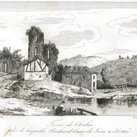 Tour de Chalus près de laquelle Richard-Cœur-de-Lyon a été tué