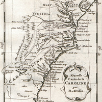 Nouvelle carte de la Caroline