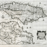 Isle de la Jamaïque divisée par Paroisses. Ou sont exactement. Remarques les Ports et les barges…