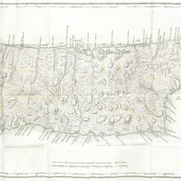 Carte topographique de l'ile de Saint-Jean de Puerto Rico et de l'ile de Bieque avec leurs…