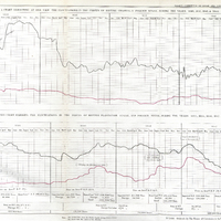 A Chart exhibiting at one view the fluctuations in the prices of British colonial & foreign sugar,…