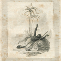 [Gravure illustrant « A poem, occasioned by the abolition of the slave trade, in 1806.», poème de E…