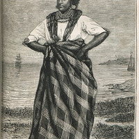 Mulâtresse en grand costume