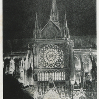 Notre-Dame iluminada