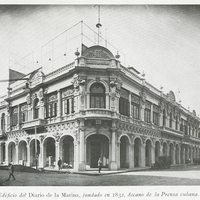 Edificio del Diario de la Marina, fundado en 1832, decano de la Prensa cubana