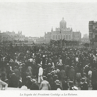 La llegada del Presidente Coolidge a La Habana