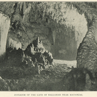 Interior of the cave Ballamar near Matanzas