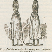 Idolos brujos los Jimaguas (en poder del autor)