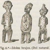 Idolos brujos (del natural)