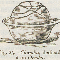 Chumba dedicada a un Orisha