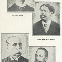 Alfredo Zayas, Juan Gualberto Gómez, Eudaldo Tamayo, Martín Morúa Delgado