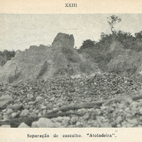 Separaçao do cascalho. « Atoladeira »