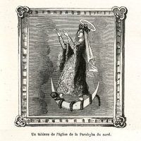 Un tableau de l'église de la Parahyba du nord