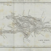 Carte d'Haïti. 1843