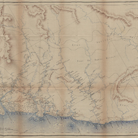 Guyane française. Carte géographo-géologique dressée d'après les reconnaissances et observations…
