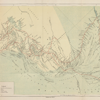 Carte des sources des Rivières Takutu, Mapouerre, Trombetta, Essequibo &. Levée par H. A. Coudreau…